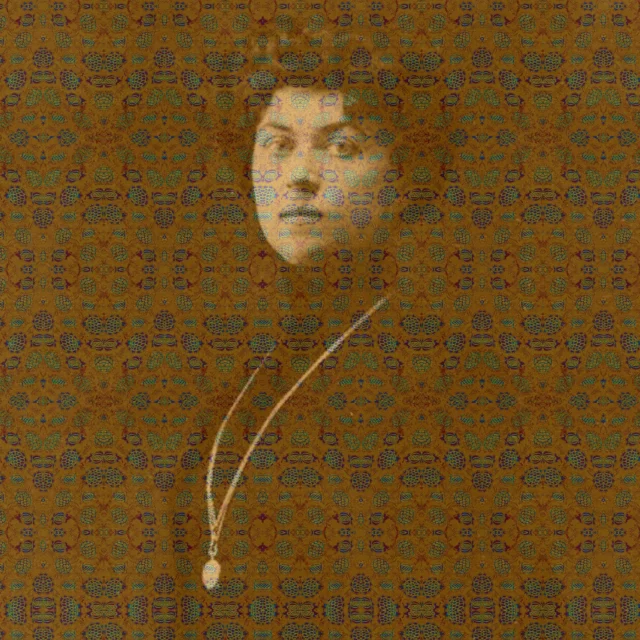 Ritratto di Alexandra Kollontaj, donna pioniera e ambasciatrice. Opera facente parte della mostra "L'intelligenza di Venere" di Dusciana Bravura.