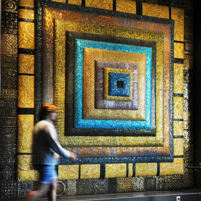 Architettura d'interni con mosaico, ambiente 2, Dusciana Bravura