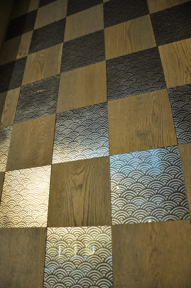 Architettura d'interni con mosaico, ambiente 5, Dusciana Bravura