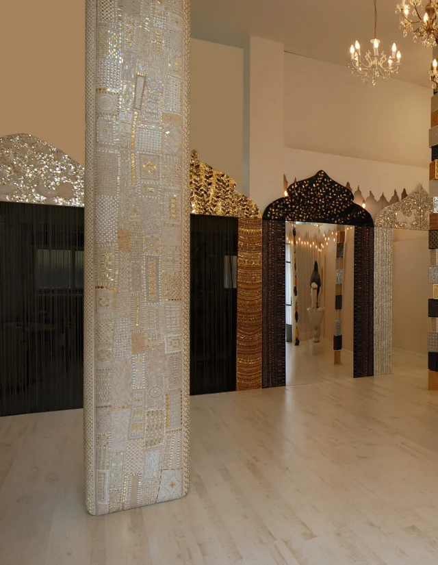 Architettura d'interni con mosaico, dettaglio 1, Dusciana Bravura