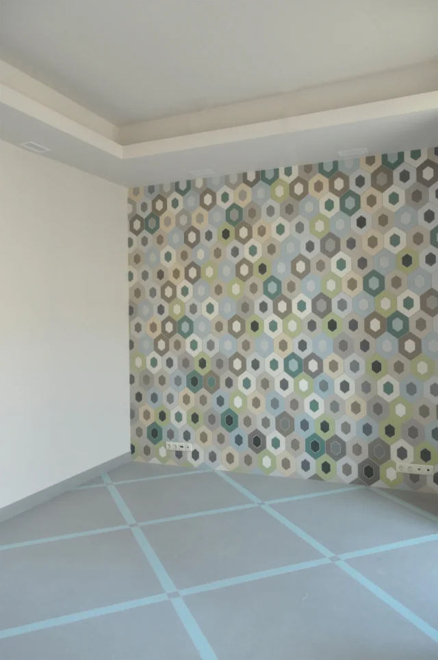 Architettura d'interni con mosaico, dettaglio 3, Dusciana Bravura