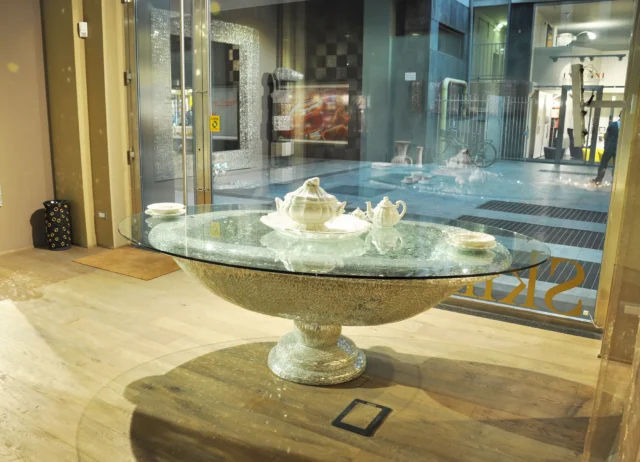 Complemento d'arredo in mosaico, oggetto 3, Dusciana Bravura