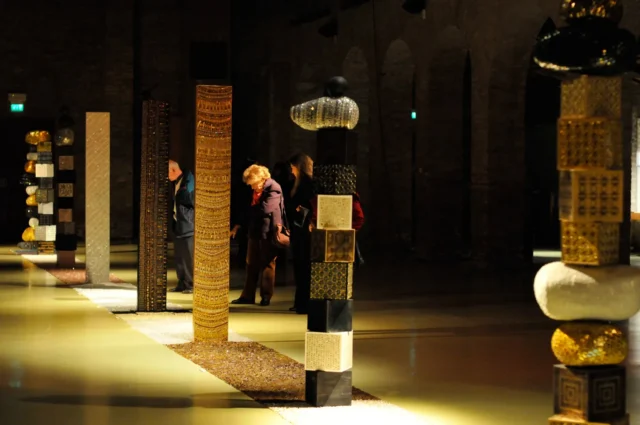 Installazione % in mosaico, pannello 2, Dusciana Bravura
