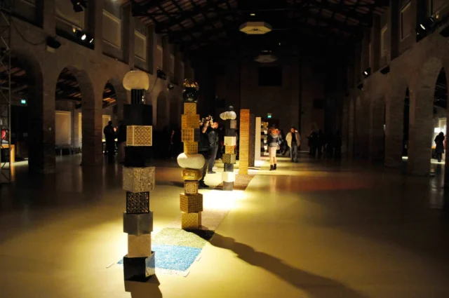 Installazione % in mosaico, pannello 3, Dusciana Bravura