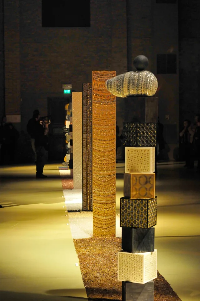 Installazione % in mosaico, pannello 5, Dusciana Bravura